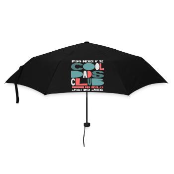 Cool Dads Club - Papa Vatertag Geschenk - Regenschirm (klein) - Schwarz - Vorne