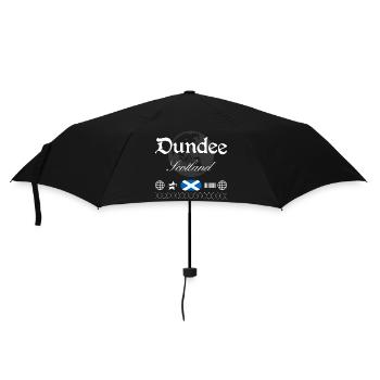 Souvenir de voyage pour le streetwear de Dundee, Écosse - Parapluie standard - noir - Devant