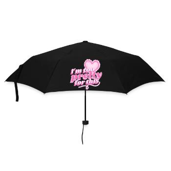 Pretty Ladies - Umbrella (small) - black - Front