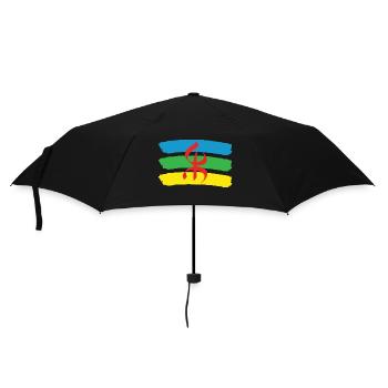 DRAPEAU AMAZIGH BERBERE YIFINAGH - Parapluie standard - noir - Devant