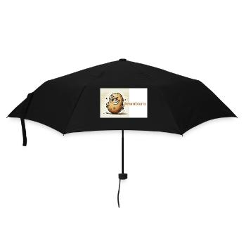 Grombiera - Regenschirm (klein) - Schwarz - Vorne