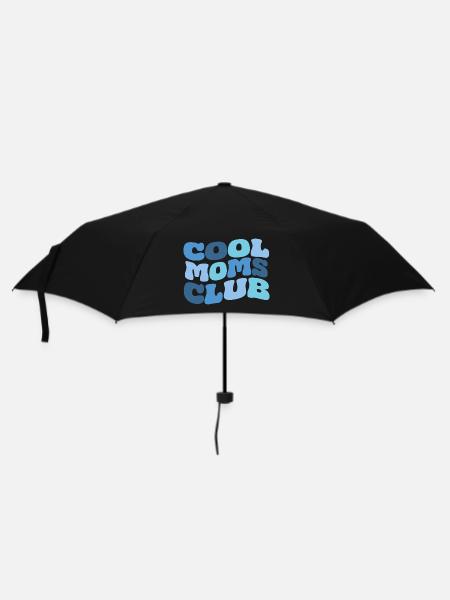 Cool Moms Club - Regenschirm (klein) - Schwarz