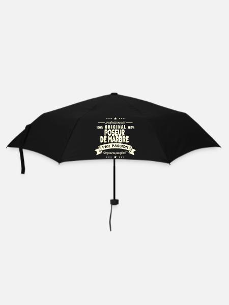 Poseur de marbre Original - Parapluie standard - noir