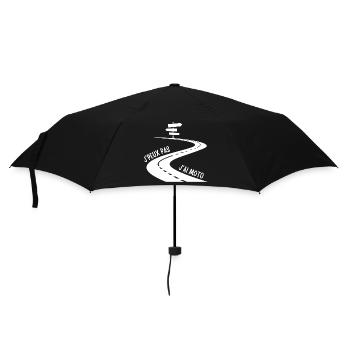 moto, moto sport, moto humour - Parapluie standard - noir - Devant