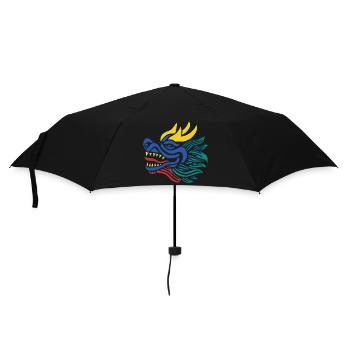 The Dragon's Smile - Umbrella (small) - black - Front