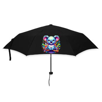 Koala - Parapluie standard - noir - Devant
