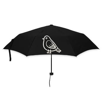 Pigeon pigeons pigeon gift pigeon fancier - Umbrella (small) - black - Front