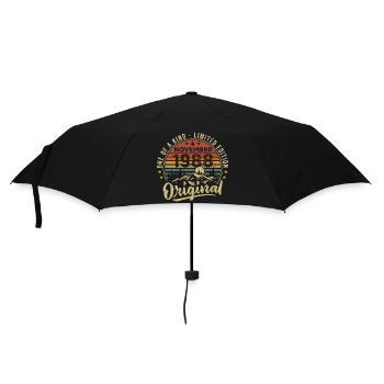 Millésime Novembre 1988 Cadeau Rétro Novembre 1988 - Parapluie standard - noir - Devant