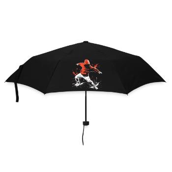 Breakdancer Street Art - Parapluie standard - noir - Devant