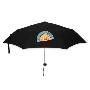 Being Your Favorite Child Seems Like Gift Enough - Umbrella (small) - black - Front