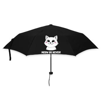 Miaou ou jamais chat - Parapluie standard - noir - Devant