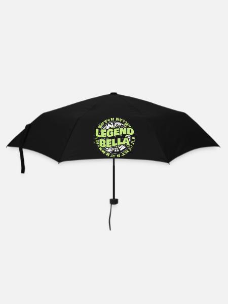 Bella als Frau - Regenschirm (klein) - Schwarz