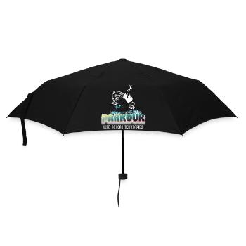 Parkour Life Beyond Boundaries - Umbrella (small) - black - Front