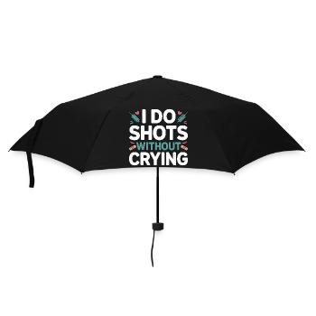 Pediatric Nurse I Do Shots Without Crying Peds RN - Umbrella (small) - black - Front