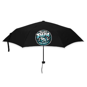 Cadeau drôle et mignon du meilleur papa du monde - Parapluie standard - noir - Devant