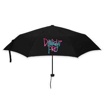Dinight Pro Neon Gradient - Regenschirm (klein) - Schwarz - Vorne