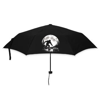 Bigfoot Bowling - Umbrella (small) - black - Front
