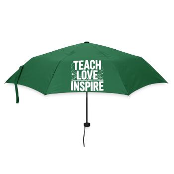 Enseigner l’amour inspirer - Parapluie standard - vert bouteille - Devant