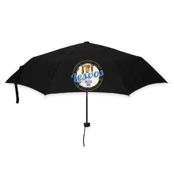 Lesvos Island in Greece Retro Holiday Souvenir - Umbrella (small) - black - Front