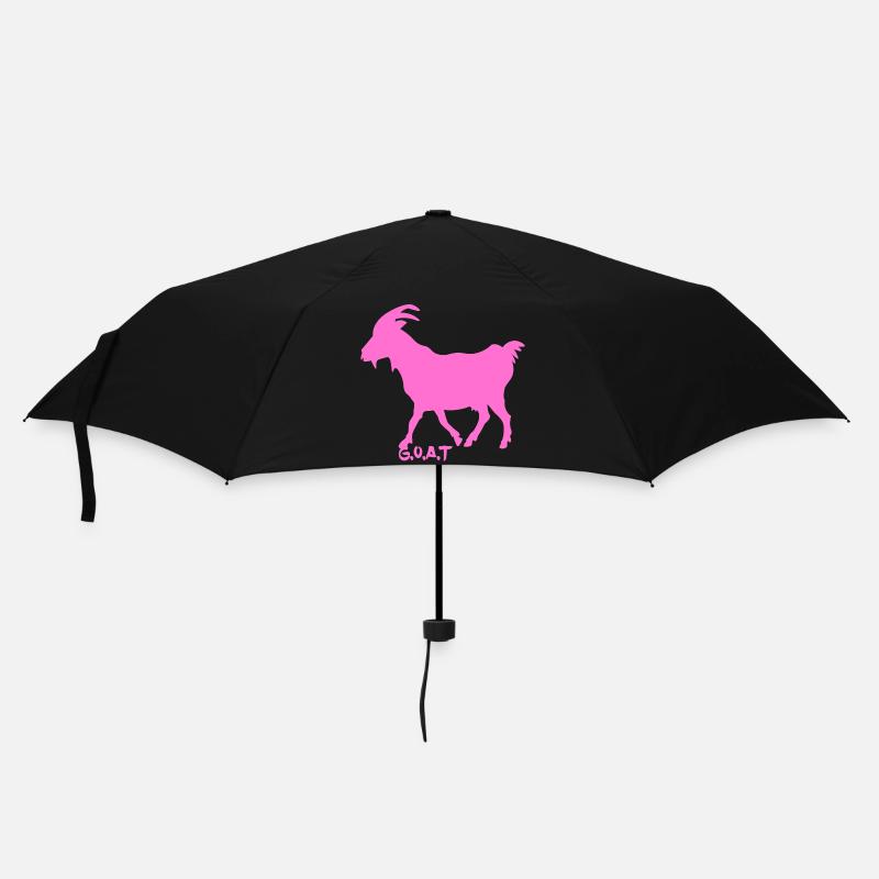 Goat pink G.O.A.T. - Umbrella (small) - black