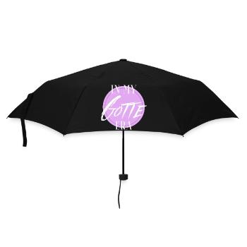 À mon époque Gotte, Marraine du Don, Gotti - Parapluie standard - noir - Devant