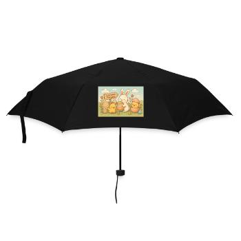 Fête de Pâques - Parapluie standard - noir - Devant