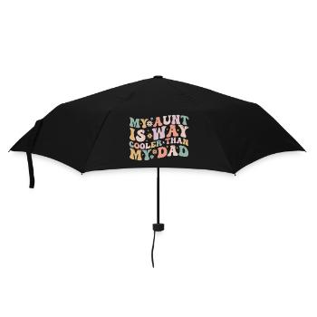 My aunt is way cooler than my dad - Parapluie standard - noir - Devant
