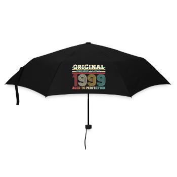 25e anniversaire Original Février Année 1999 - Parapluie standard - noir - Devant