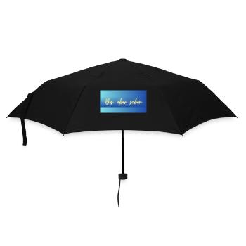 Bös, aber schön - Parapluie standard - noir - Devant