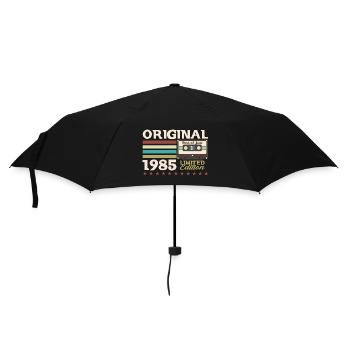Cassette Juin 1985 Millésime 1985 Anniversaire 1985 - Parapluie standard - noir - Devant
