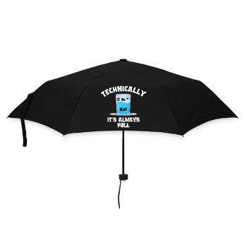 Technically, it's always crowded - - Umbrella (small) - black - Front