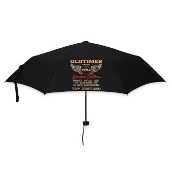 90e anniversaire homme Vintage avril Vintage 1934 - Parapluie standard - noir - Devant
