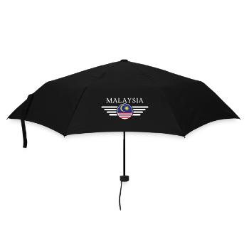 Malaysia Style Design T-Shirt - Umbrella (small) - black - Front