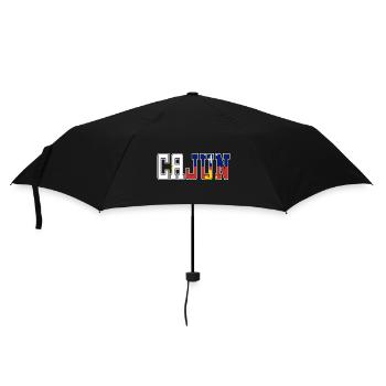 Cajun Stolz Louisiana Wurzeln Patriotisch - Regenschirm (klein) - Schwarz - Vorne
