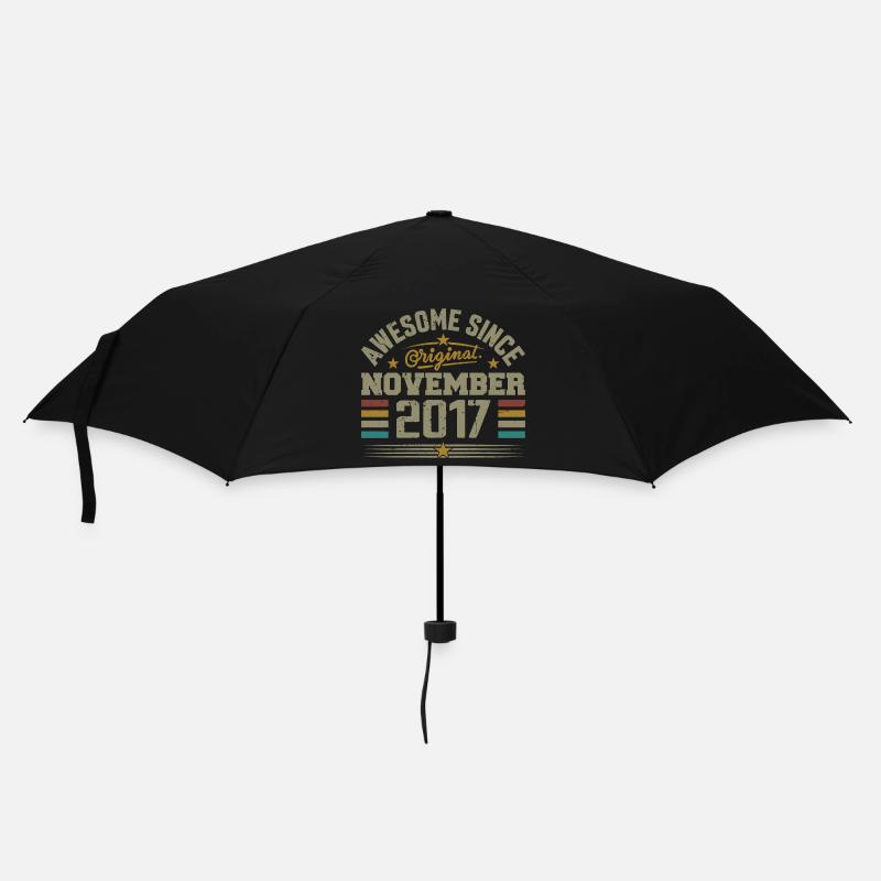 November 2017 Geburtstagsgeschenk | November 2017 - Regenschirm (klein) - Schwarz