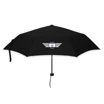I Love El Salvador Design T-Shirt - Umbrella (small) - black - Front