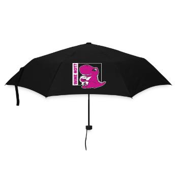Vin Pas? Dino - Parapluie standard - noir - Devant