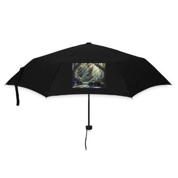 Forest of Magic - Umbrella (small) - black - Front