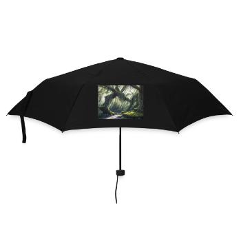 Forest of Magic - Umbrella (small) - black - Front