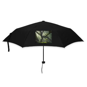 Enchanted forest - Umbrella (small) - black - Front