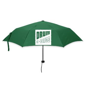 Drum And Bass electronic music DNB, bass - Umbrella (small) - bottlegreen - Front