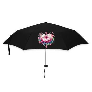 Danseuse de ballet avec tutu - Parapluie standard - noir - Devant