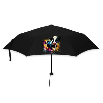 Vache - Parapluie standard - noir - Devant