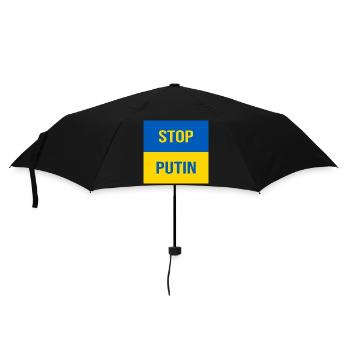 STOP PUTIN - Umbrella (small) - black - Front