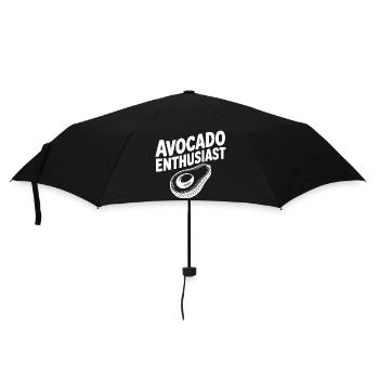 Avocado Enthusiast - Umbrella (small) - black - Front