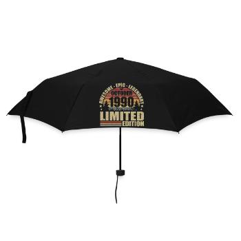 35th Retro Anniversary October 1990 - October 1990 - Umbrella (small) - black - Front