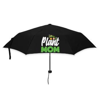 Maman amoureuse des plantes - Parapluie standard - noir - Devant