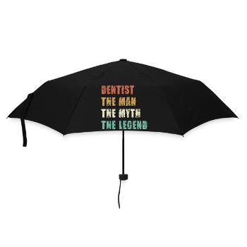 Dentist The Man The Myth The Legend - Umbrella (small) - black - Front