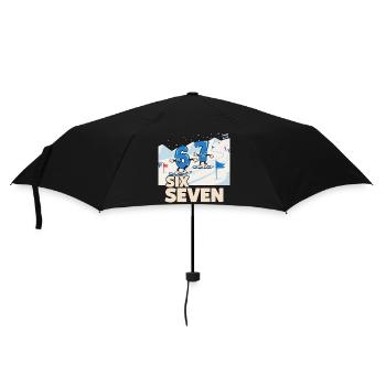 67 Snowboarding Six Seven Memes - Umbrella (small) - black - Front