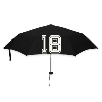 18 - Parapluie standard - noir - Devant